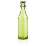 Fles 1 liter met beugel green lella